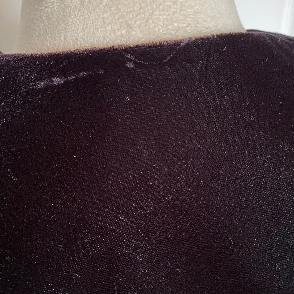 NWT Vintage Scott McClintock Black Velvet Bolero Shrug Cropped Jacket Size LP - Picture 5 of 8